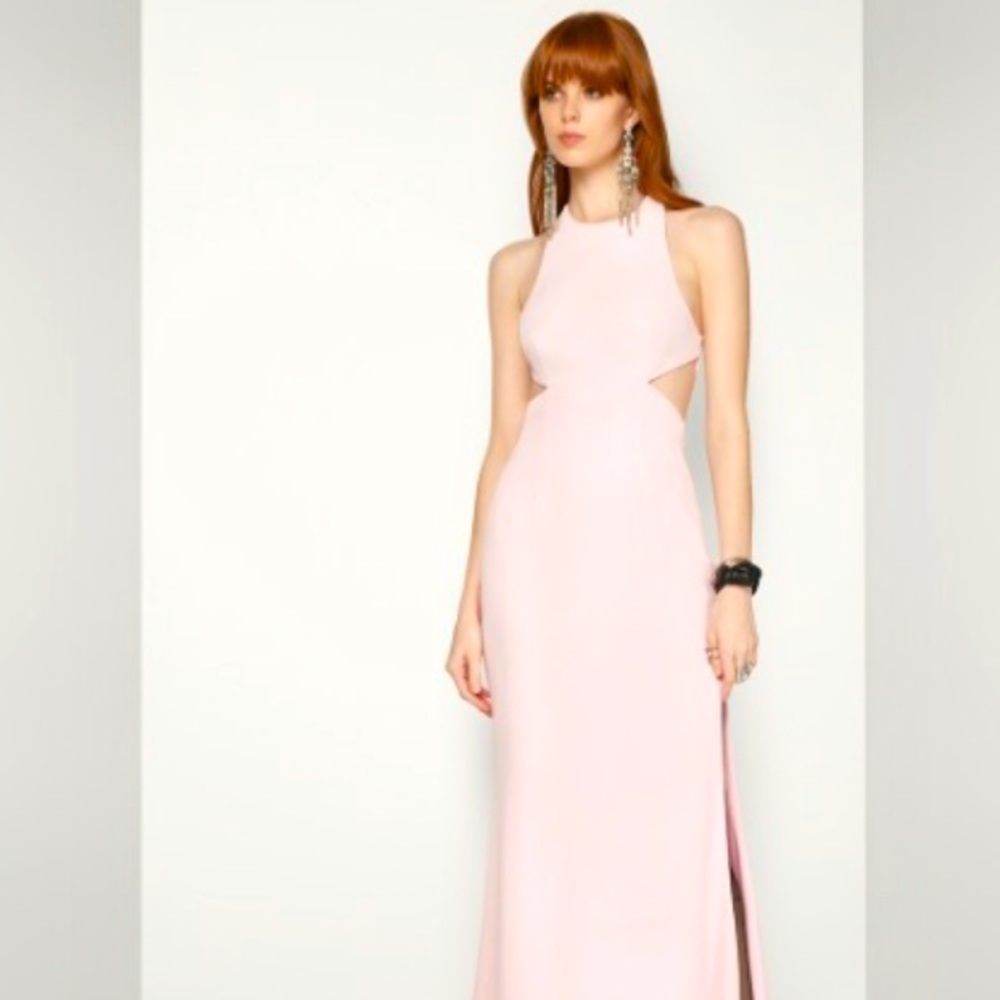 Fame and Partners Prom Dress in Light Blue